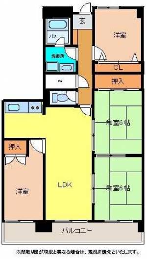 ベルトピア新居浜 2092の間取り画像