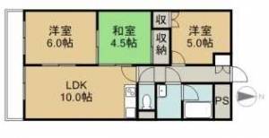 イーストヒルズ 163の間取り画像