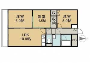 イーストヒルズ 183の間取り画像