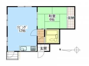 セレスティアル新居浜 601の間取り画像