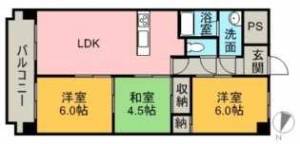 ヴィクトリア・ソラーレ 134の間取り画像