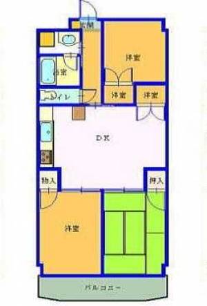 カトレア 908の間取り画像