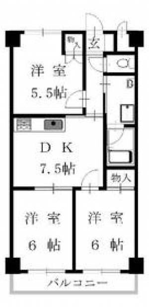 第7水野マンション 373の間取り画像