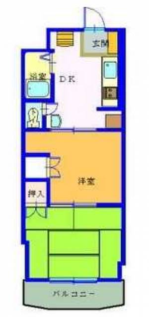 ハイビスカス 410の間取り画像