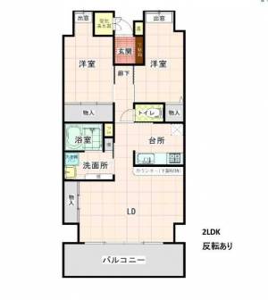 ローズガーデン 503の間取り画像