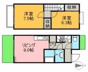 サンパティークⅢ 301の間取り画像