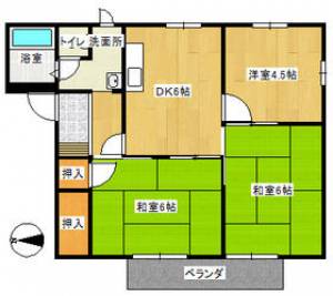 メゾントレビⅦ 103の間取り画像