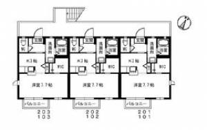 シャーメゾンI・T 203の間取り画像