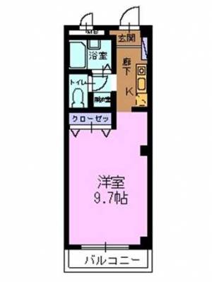 フィネス喜光地 204の間取り画像