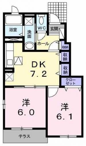 アルカンシエル 103の間取り画像