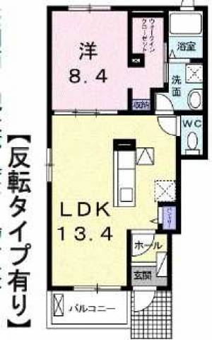 ラルーチェC 101の間取り画像