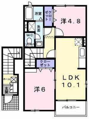 スプリングフィールドB 202の間取り画像