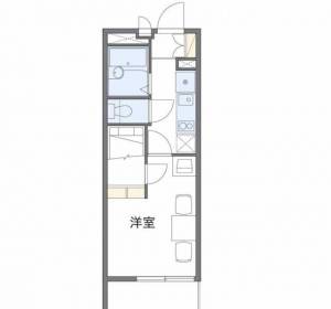 レオパレスIYO 205の間取り画像