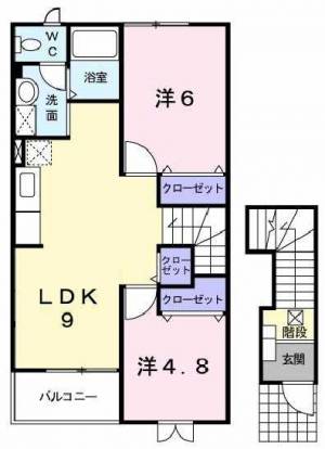 サンフラワー・ヒルズD 202の間取り画像