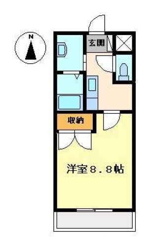 アビニティ 203の間取り画像