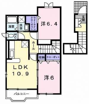 ソーレフジA 202の間取り画像