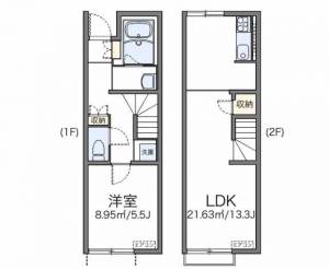 シャムロック 104の間取り画像