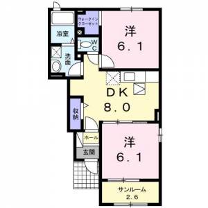 ラフレシールMB 103の間取り画像