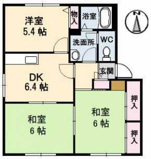 アークヒルズ中村H棟 118の間取り画像