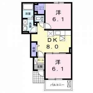 ブリアンベル 103の間取り画像