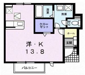 ブリアント・ベル 102の間取り画像