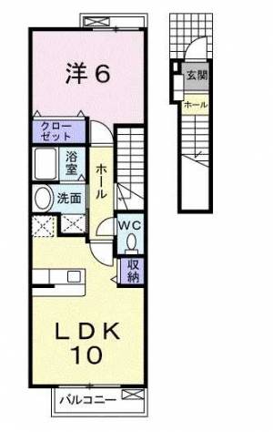 ラウルスK 203の間取り画像