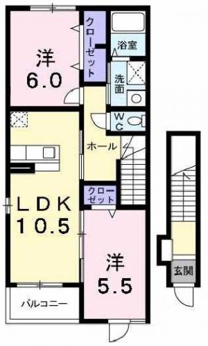 シームリーB 203の間取り画像