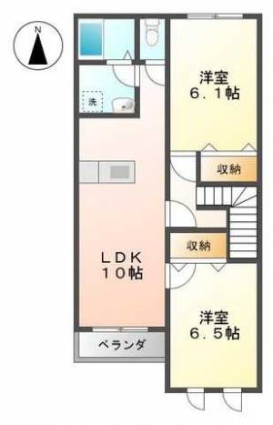 ルナプレーナ 202の間取り画像