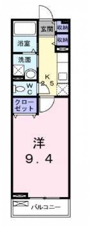 パールメゾン 202の間取り画像