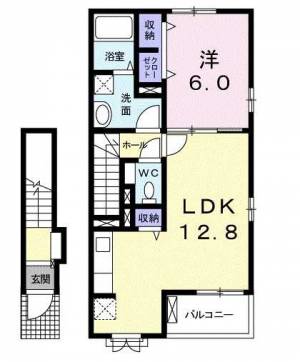 サンフィールド玉津 202の間取り画像