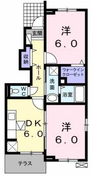 ブルーマーリンD 101の間取り画像