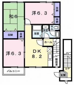 セレッソK 203の間取り画像