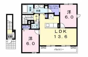 グラースC 203の間取り画像