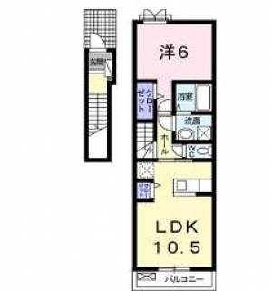 カーサ・フェリーチェTK2 202の間取り画像