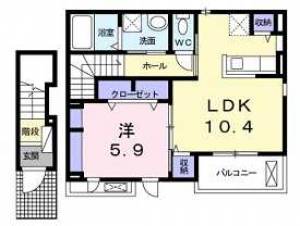 シュウ・レミングE 202の間取り画像