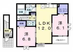 ベル・ラトーレB 203の間取り画像