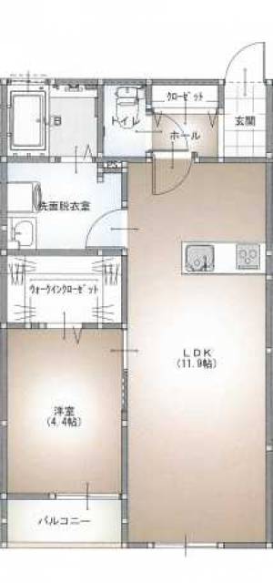 ベルク 204の間取り画像