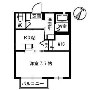 シャーメゾンI・T 102の間取り画像