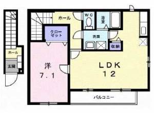 グレイス横黒 203の間取り画像