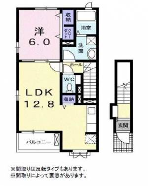 モデルノ 205の間取り画像