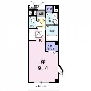 アルカディア 201の間取り画像