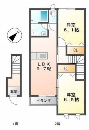 グラート・M 201の間取り画像