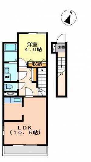 ブランシェコートネオ 205の間取り画像