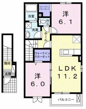 メゾンドブリーズ 205の間取り画像