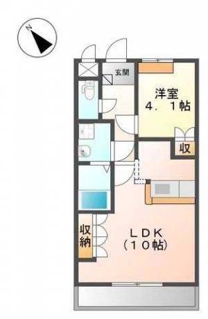 リバティタウン2番館 103の間取り画像