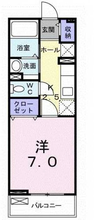 イーブンベルクA 203の間取り画像