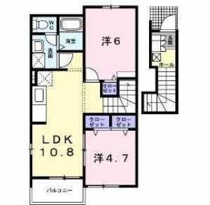 ベルミニヨンA 203の間取り画像