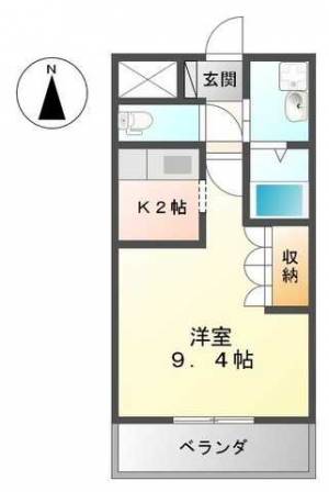 グレイス・ONE 201の間取り画像