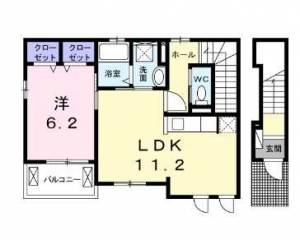 パールコート東雲 201の間取り画像