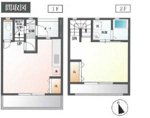 Oleth東田 Dの間取り画像